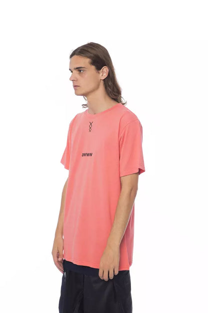 "Multicolor Cotton Men T-Shirt"