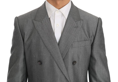 Black Stretch Crystal Bee Slim Fit Suit